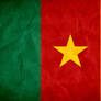 Cameroon Grunge Flag