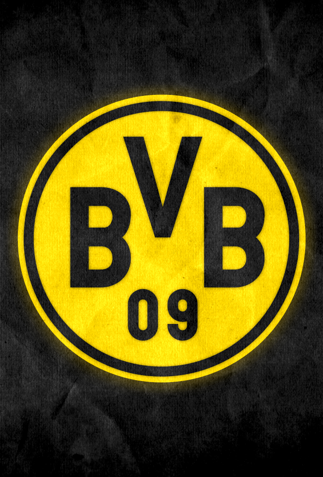 Borussia Dortmund Grunge iPhone Wallpaper