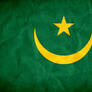 Mauretania Grunge Flag