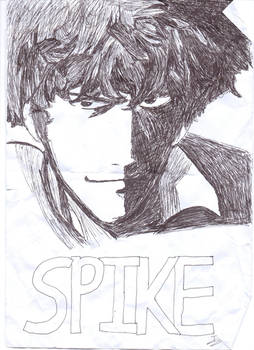 Spike pen sketch
