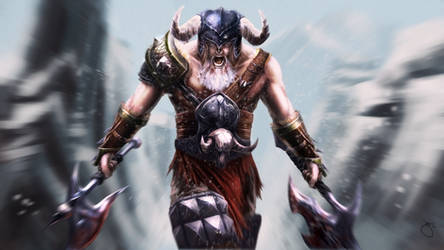 Diablo 3 Barbarian by JoeyJulian