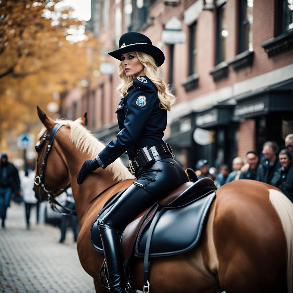 The female mounted police unit 16. by sporre27 on DeviantArt