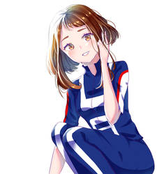 Ochako Uraraka - My Hero Academia by aayari
