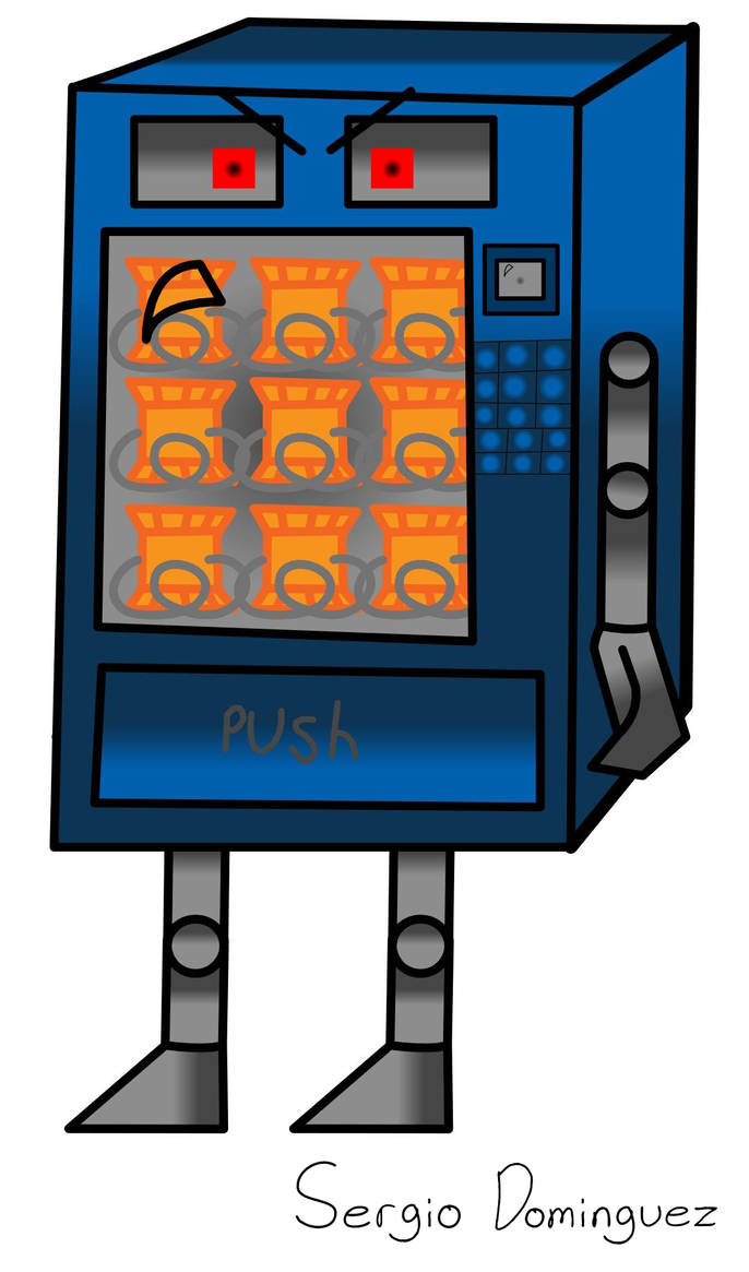 Sergio Presents: Evil Vending Machine by SergioStudios on DeviantArt
