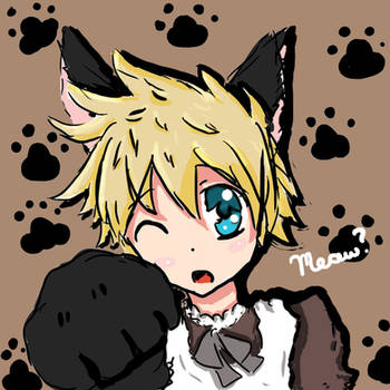 len neko maid costume