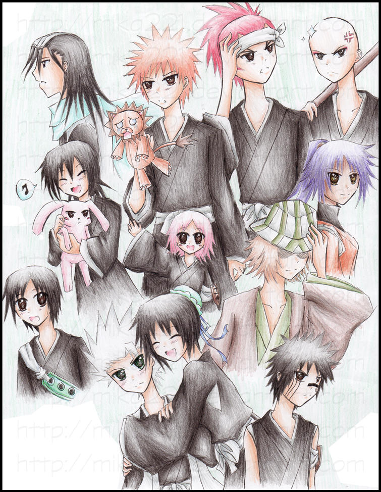 Bleach: group pic by Mika221 on DeviantArt