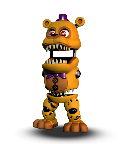 UCN Fredbear edit by LeoCAnimates on DeviantArt