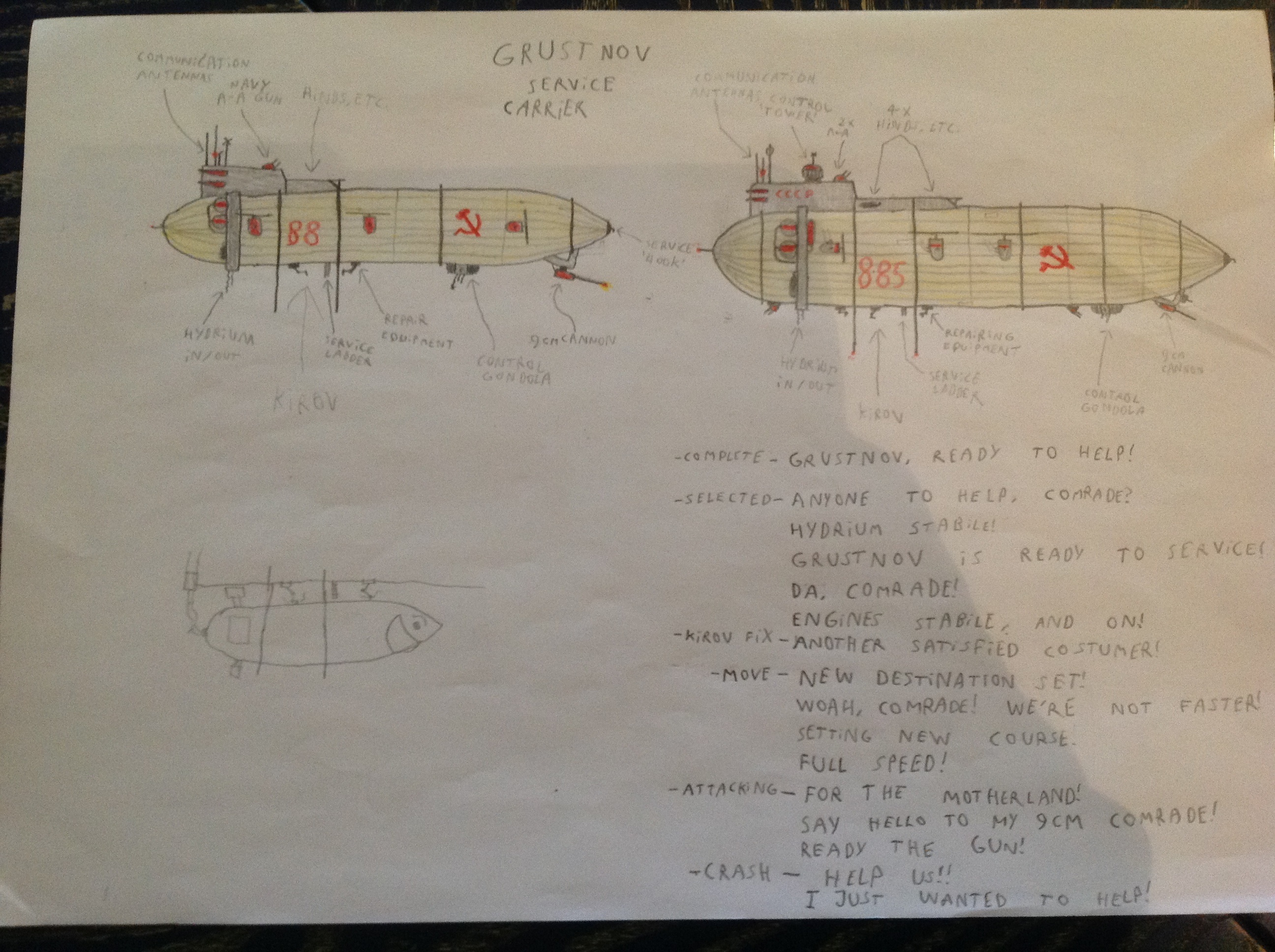 Grustnov concepts and quotes