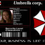 Cameron's Umbrella ID Card