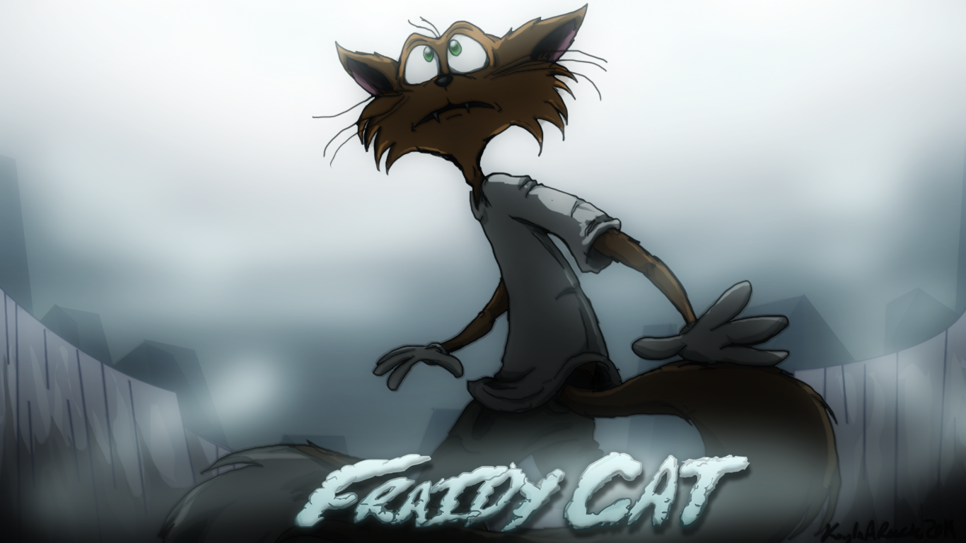 Fraidy Cat by DarkenedSparrow on DeviantArt