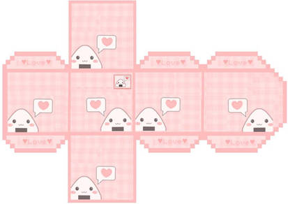 Onigiri box Template