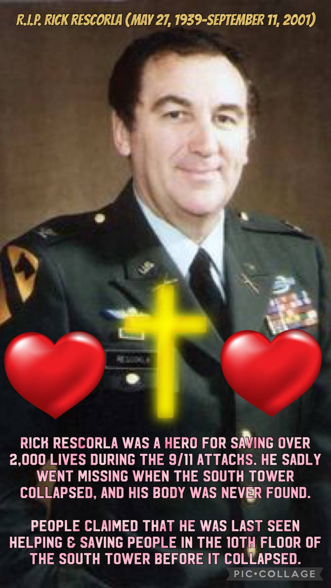 Ray Rescorla R.I.P. Rick Rescorla (1939-2001) by GoldierraThrillex07 on DeviantArt