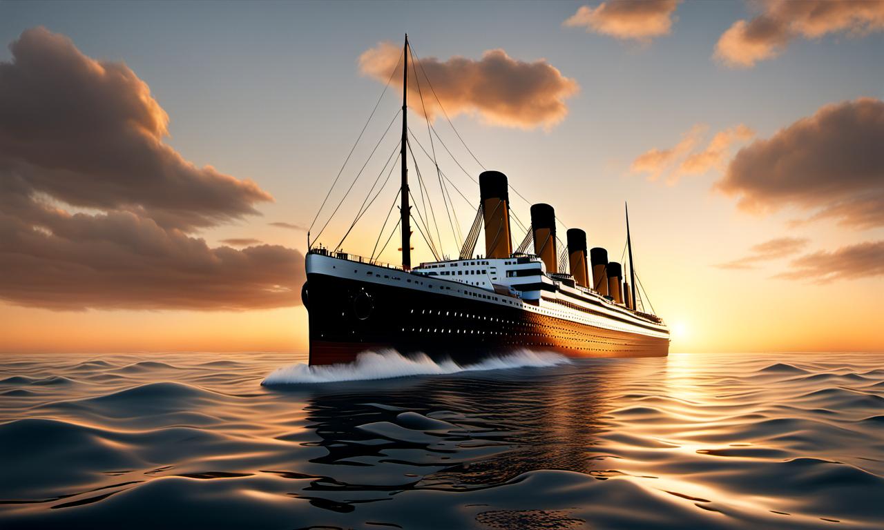 Titanic View Deviantart A realistic, front-view photo of the RMS Titanic. by FrostyThriller07 ...