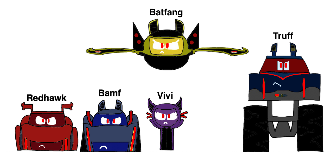 Evil Computer Batwheels The 2nd group of the Evil Badwheels. by GoldierraThrillex07 on DeviantArt