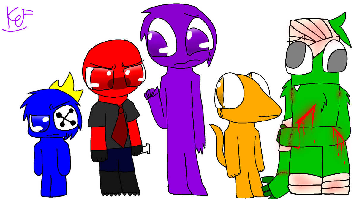 Rainbow friends red once again lmfaoooaoaoa by AnemicIron on DeviantArt
