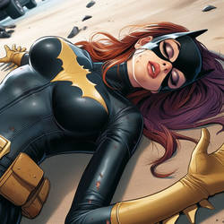 Batgirl unconscious (3)