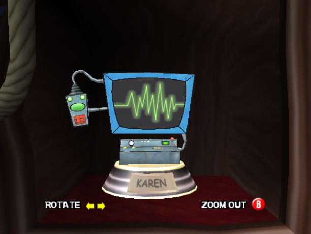 Karen the Computer figure by TheNoblePirate on DeviantArt