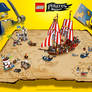 Lego Pirate Map Wallpaper