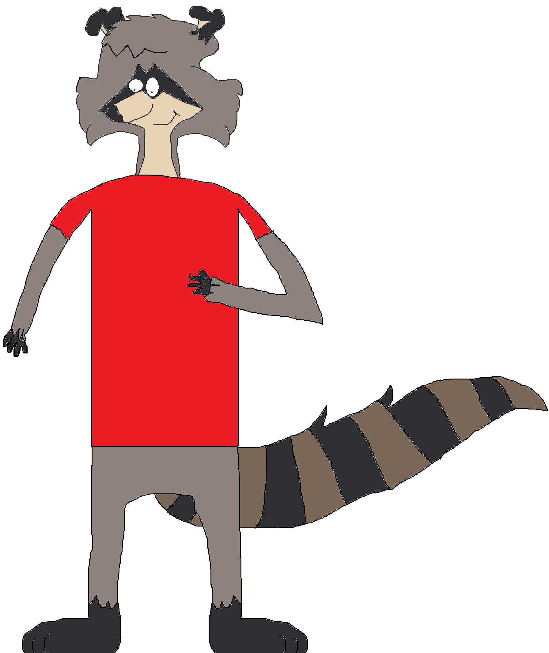 Racoon Riley Riley Raccoon by TheNoblePirate on DeviantArt