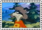 Bert Raccoon Stamp by TheNoblePirate