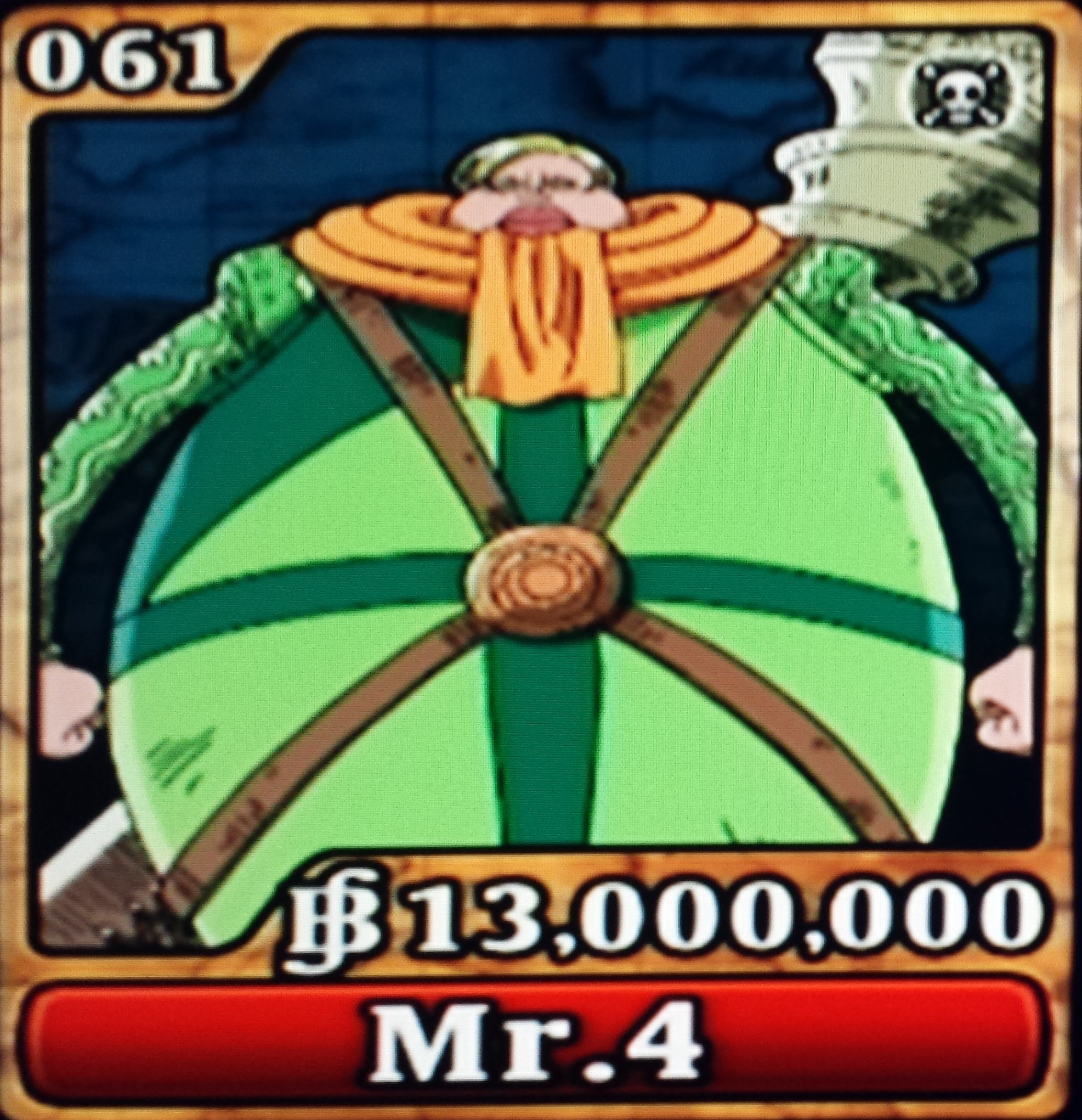Mr 4 One Piece Mr. 4 Card by TheNoblePirate on DeviantArt