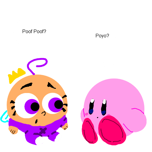 Poof And Kirby 2 by SuperKirbylover1 on DeviantArt