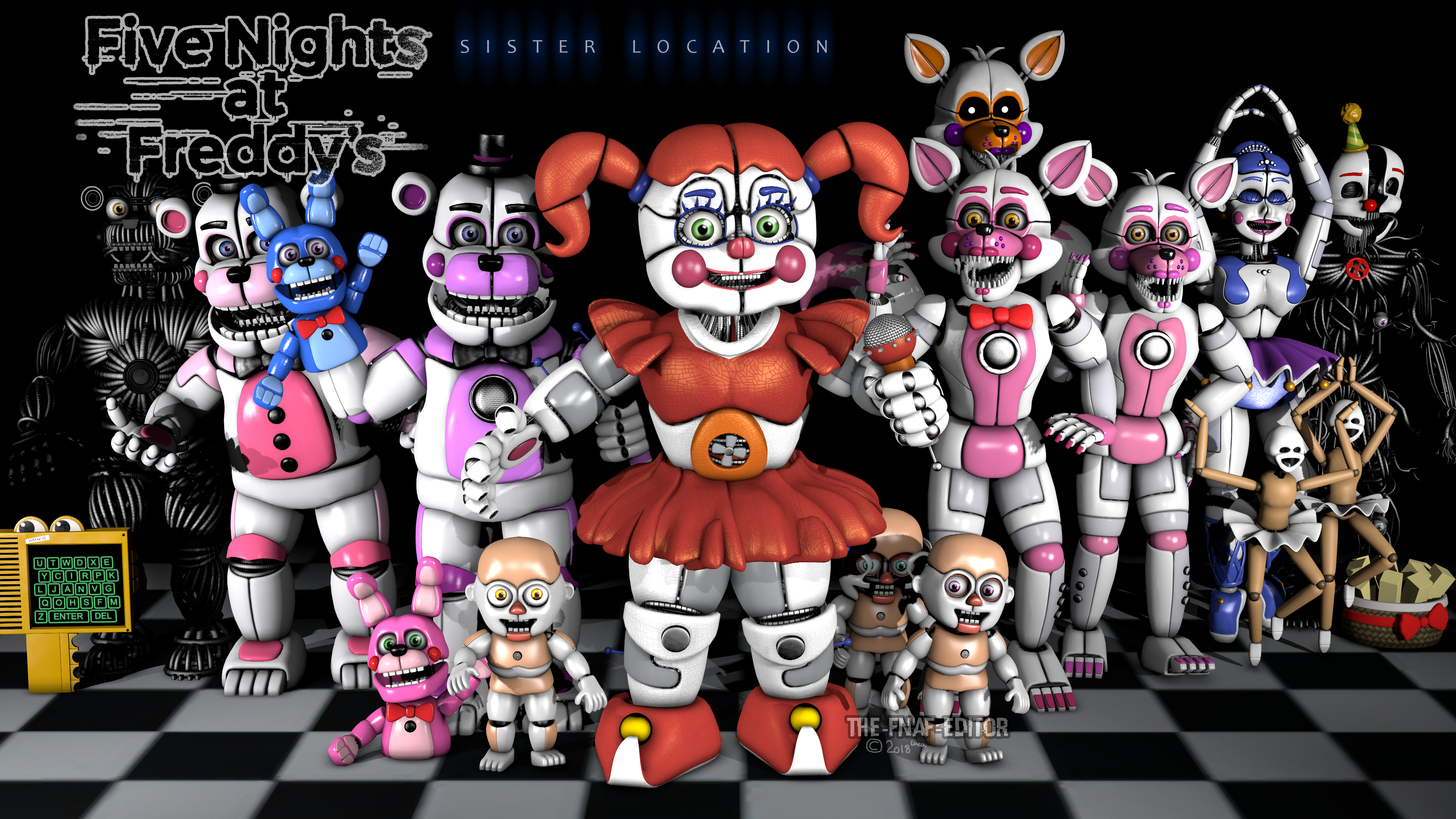 Five Nights at Freddy's World Poster by RandomAcount4 on DeviantArt