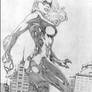 Black Cat Commission Pencil