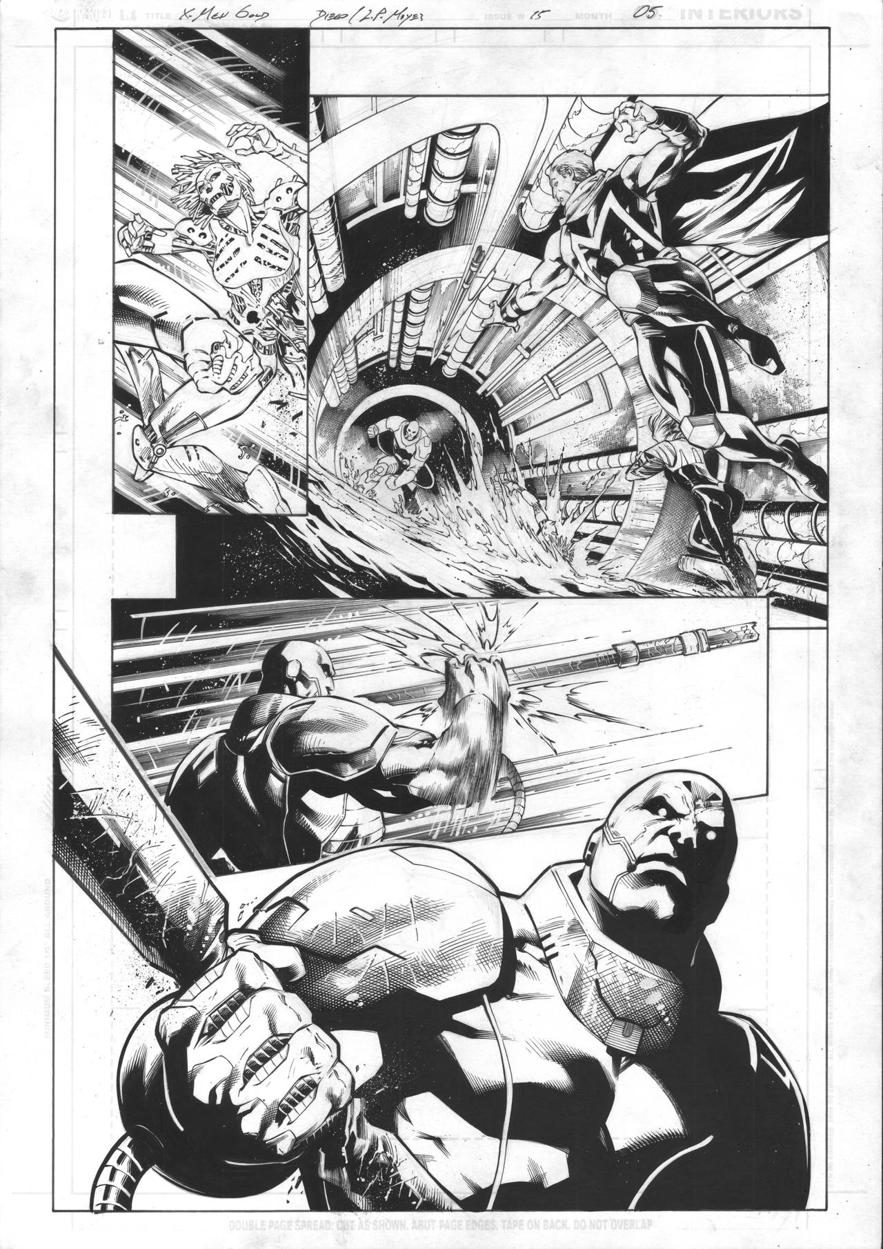 X-Men Gold #15 Page 05 Inks