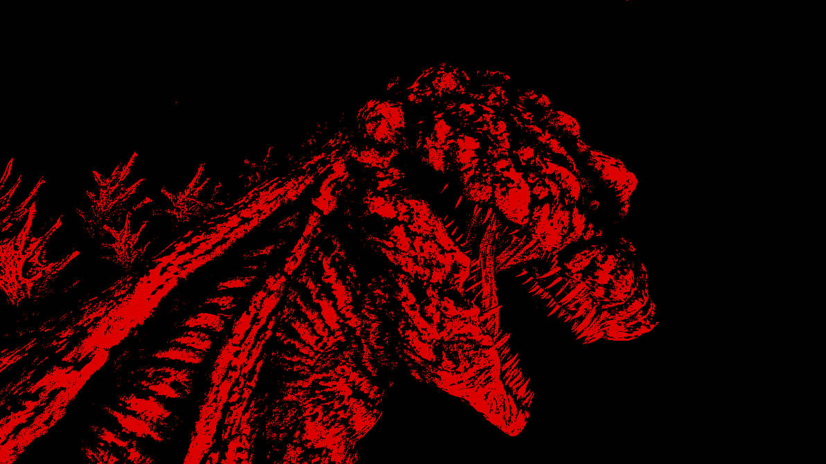 Red Rage Godzilla Shin Godzilla Red by MrStachurski on DeviantArt