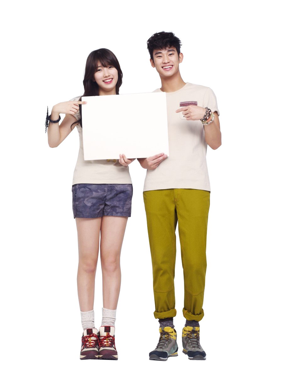 Suzy and Kim Soo Hyun Png