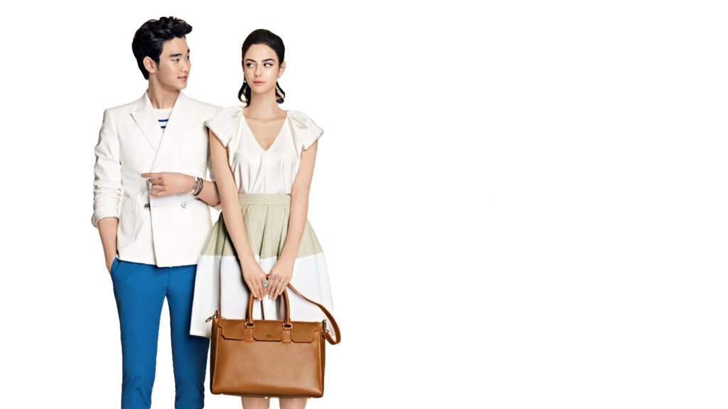 Kaya Scodelario and Kim Soo Hyun Png [Render]