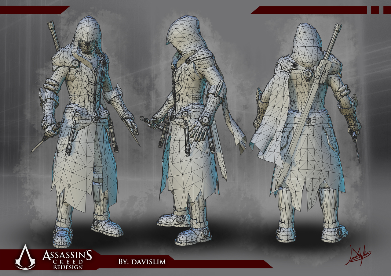 Assassin's Creed Redesign - Wireframe