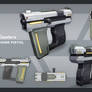 Cross-Fate - Machine Pistol Concept Art