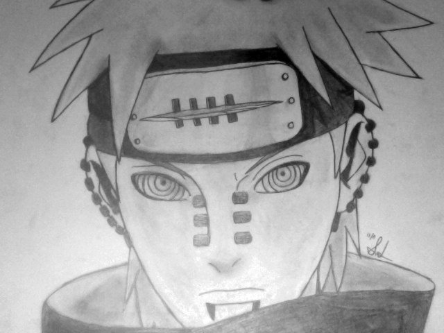 1st draw: Pain (Naruto Shippuden)