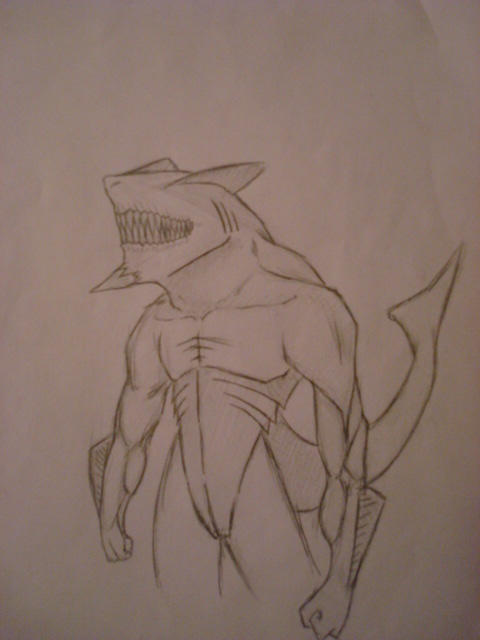 mutated shark by jakmaista on DeviantArt
