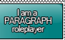 I am a PARAGRAPH Roleplayer Stamp