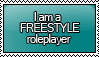 I am a FREESTYLE Roleplayer Stamp