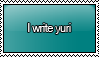 I Write Yuri Stamp by KisumiKitsune