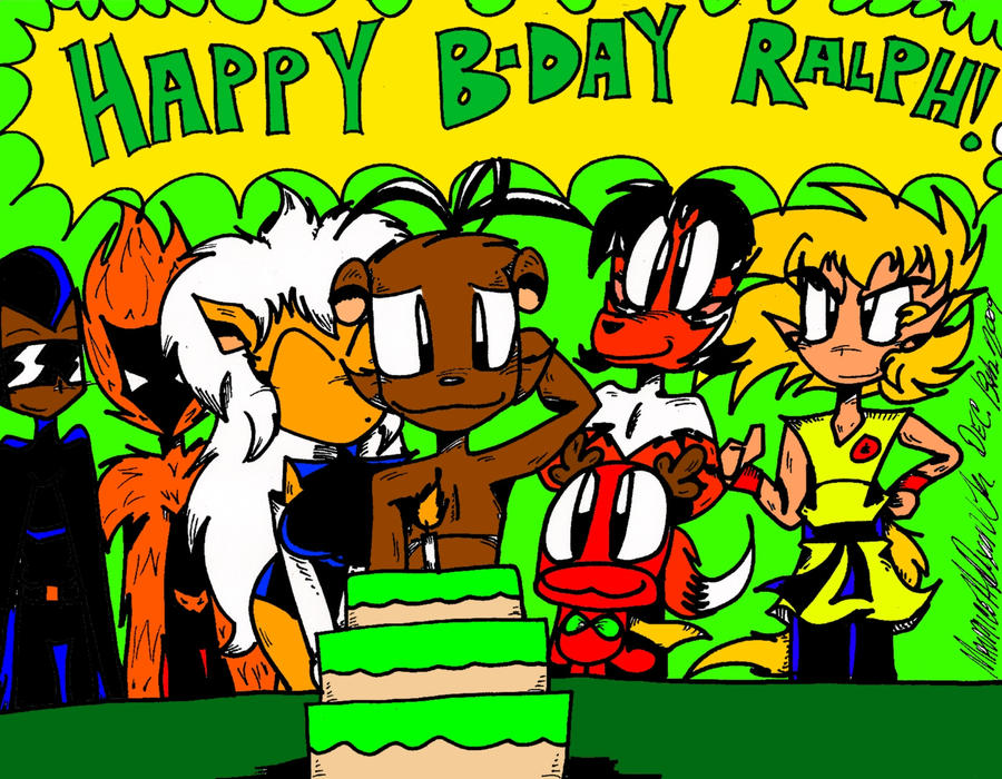 Happy Birthday Ralph Bear by RBComics25 on DeviantArt