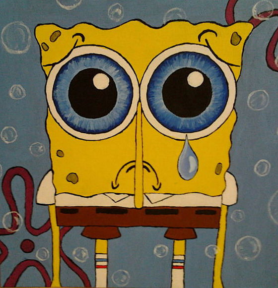 SpongeBob Sad Face Png Meme by Kylewithem on DeviantArt