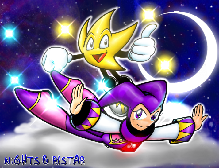 NiGHTS and Ristar Crossover