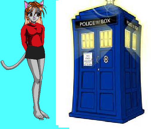 Amy and TARDIS