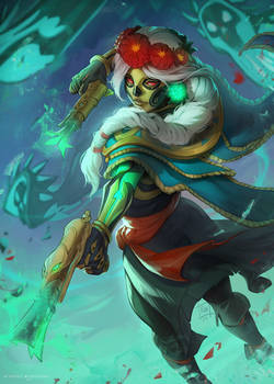 Muerta Dota2 Fanart