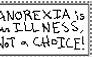 Anorexia Stamp