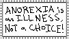 Anorexia Stamp by ElleOVE