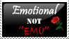 Update: Emotional not 'Emo'