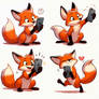 Little Fox Discovers Selfies