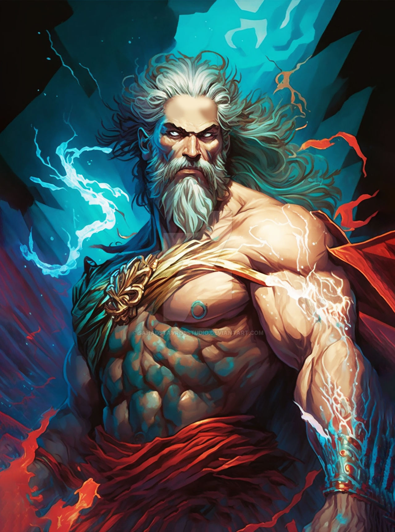 God Zeus by SahadStavrosStudio on DeviantArt God Zeus by SahadStavrosStudio on DeviantArt