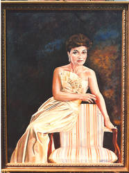 Oil Portrait of a Lady